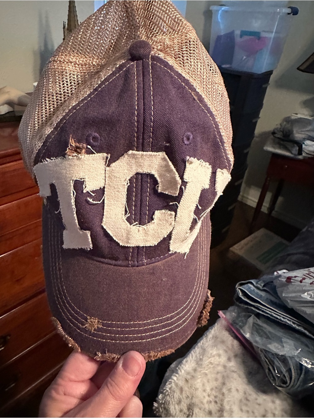 TCU baseball hat - Picture 2 of 6